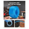 Set conducte cu fitinguri pentru compresoare aer, 91.4 m, Trei straturi HDPE/Aluminiu/HDPE