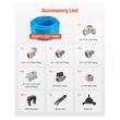 Set conducte cu fitinguri pentru compresoare aer, 91.4 m, Trei straturi HDPE/Aluminiu/HDPE