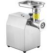 Masina electrica de tocat carne, Inox, 300 W, 2 kg/min, accesorii carnati