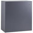 Fiset metalic cu 9 compartimente, Incuietori personalizate, Gri/Alb, 900x450x940 mm, max 245 kg