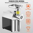 Masina electrica de tocat carne, Inox, 300 W, 2 kg/min, accesorii carnati