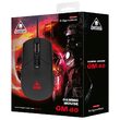 Mouse gaming cu fir K&M, USB, 7 butoane, Rezoluție 800/1600/2400/3200/4800/6400 dpi, Mana dreapta