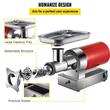 Masina Profesionala electrica de tocat carne, Inox, 1100 W, 180 rpm, 300 kg/ora, accesorii carnati, 2 x site