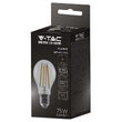 Bec led cu filament, forma A60, E27, putere 12W, 6500K Alb rece