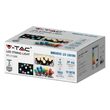 Ghirlanda luminoasa cu 20 becuri led, E27, Alb Cald 3000K, 10W, 960 lm, IP44, lungime 10 m