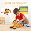 Robot caine, control inteligent, Telecomanda, functii dans, urmarire, cantat, 235 x 145 x 245 mm