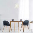 Pendul tavan, forma prisma, fara bec, E27, 320 x 270 mm, Alb