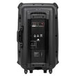 Boxa activa portabila, 60 W, 2 x Microfoane, Telecomanda, Troller, card SD, USB, Intrare pentru chitară