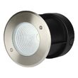 Lampa de podea 10W, lumina naturala 4000K, 850 lm, Inox/sticla, IP67
