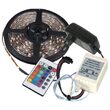 Kit banda led cu telecomanda RGB si controller, IP44, Lungime 5 m, Latime 10 mm, ultraflexibil