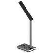 Lampa de birou Smart, incarcare inductiva telefon, 7W, 560 lm, Negru, Material carcasa ABS si aluminiu