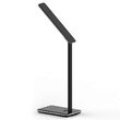 Lampa de birou Smart, incarcare inductiva telefon, 5W, 500 lm, Negru