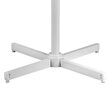 Ventilator cu picior, Teesa 3 viteze, Alb, 45 W, Miscare de oscilatie, Inaltime reglabila 125 cm, Diametru 43cm