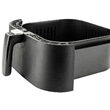 Friteuza cu aer cald, digitala, Inox, 5.5 Litri, 1800 W, 12 Programe, Timer, Negru, 2 x cosuri