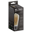 Bec led decorativ, forma ST64, E27, putere 6W, 2200K, Edison