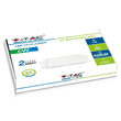 Plafoniera led patrata incorporabila 6W, 6400k alb rece, 120x120 mm, Aluminiu, 490 lm