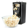 Aparat de facut popcorn, 1100W, tehnologie cu aer cald, Negru, 261x172x138 mm