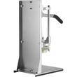 Feliator multifunctional profesional pentru legume/fructe, 4 x lame, Aluminiu/Inox, Vertical