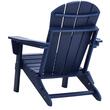 Set 2 scaune pliabile pentru gradina, Albastru, 800 × 755 × 915 mm, material HDPE, WaterProof, max 200 kg