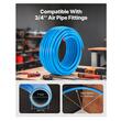 Set conducte cu fitinguri pentru compresoare aer, 30.48 m, Trei straturi HDPE/Aluminiu/HDPE