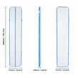 Saltea gonflabila pentru antrenament,Fitness, Yoga,gimnastica, Pompa inclusa, Lungime 5 m, Geanta transport, Albastru/Alb
