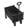 Carucior pliabil pentru gradina, camping, 660 x 450 x 460 mm, Capacitate 104 kg, Otel/Nylon, 4 x roti 