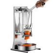 Feliator multifunctional profesional pentru legume/fructe, 4 x lame, Aluminiu/Inox, Vertical