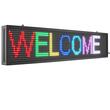 Reclama luminoasa led, Programabila, Wi-Fi, USB, P10 Full Color, IP65, 99 x 18 cm, Aluminiu/ABS