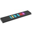 Reclama luminoasa led, Programabila, Wi-Fi, USB, P10 Full Color, IP65, 99 x 18 cm, Aluminiu/ABS
