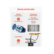 Electropalan 2 in 1, Capacitate de ridicare 510 kg, Inaltime 38 m, Telecomanda Wireless si cu fir, 11 m/min, 1800 W