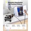 Kit aerograf cu compresor, 23-25 ​​L/min, 120 W, duza 0.2, 0.3 și 0.5 mm, Volum 9 ml