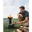 Soba cu pirostrie pentru camping tip racheta, Vivatechnix, dimensiune 380H x 272 x 225 mm, Husa, Demontabila, Suport