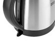 Fierbator electric cordless, Inox, Capacitate 1.7 l, putere 2200 W, Indicator de temperature, filtru anti-calcar