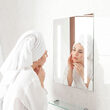 Oglinda cosmetica cu led, 42W, lumina rece 6400K, Anti-aburire, 100 lm, 800 x 600 mm, IP44