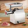 Masina de tocat carne Vevor Profesional Inox, 1100W, capacitate 180 kg/h, functionare continua 4 ore