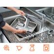 Masina de tocat carne Vevor Profesional Inox, 1100W, capacitate 180 kg/h, functionare continua 4 ore