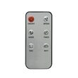 Ventilator cu umidificator, alb/negru, 90 W, Telecomanda, 43 x 38 x 121 cm, 3 trepte umidificare si viteza