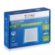 Panou led patrat, incorporabil 6W, 6400k alb rece, sticla, 94x94 mm, 420 lm