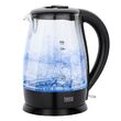 Fierbator electric cordless, Teesa 1.7 l, putere 2200 W, cana gradata, Baza pivotanta 360 grade, filtru anti-calcar