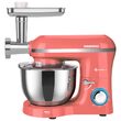 Mixer cu bol de inox 5.5 l, Coral 2000 W, 6 trepte de viteza, cu functie de tocat carne