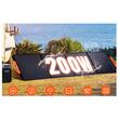 Panou solar monocristalin, Portabil, 200 W, IP67, 18V DC, dimensiune 2400 x 533 mm