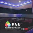 banda led, SMD5050, RGB, 60 LED/m, IP20, lungime 5M
