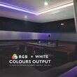 Banda led SMD5050, 60LED/m, RGB si alb Rece, IP20, 5m, 357 lm/m