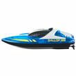 Barca cu motor si telecomanda, 12 km/h, USB, 1.2 Ah, dimensiune 250 x 80 x 70 mm, Albastru