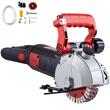 Masina de taiat caneluri in beton Vevor 4800W, max 8xdisc 125 mm, 6500 rpm, pompa de apa