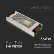 Sursa de alimentare banda led 12V, 360W, 30A, IP20