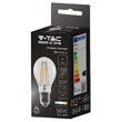 Bec led E27, forma A60, filament dimabil, 8W, 3000K Alb cald