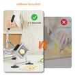 Feliator manual pentru legume, fructe, Profesional, Inox si Aluminiu, 6 mm, Ventuze prindere