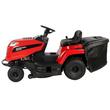 Tractoras pentru gazon, GeoTech, Putere nominala 11.5 CP, Benzina, Diametru taiere cu 2 lame 84 cm, Inaltime taiere 25-80 mm, 6 viteze, volum cos 200 l, faruri led