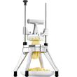 Feliator multifunctional profesional pentru legume/fructe, Lama ¼ inch, Aluminiu/Inox, Vertical